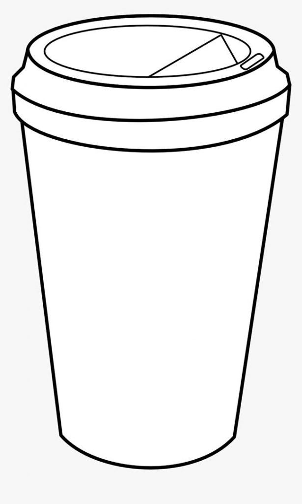 25+ Desenhos de Copo para Imprimir e Colorir/Pintar