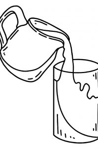35+ Desenhos de Leite para Imprimir e Colorir/Pintar