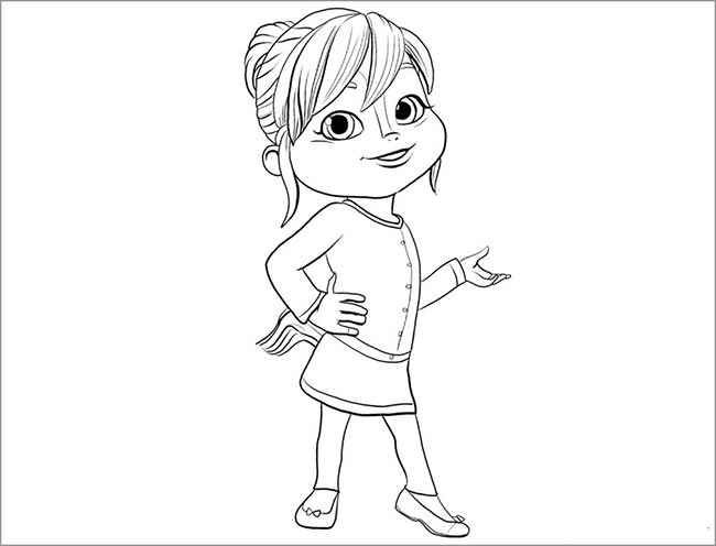 desenhos de Alvin e os Esquilos 1 Desenhos de Alvin e os Esquilos para colorir