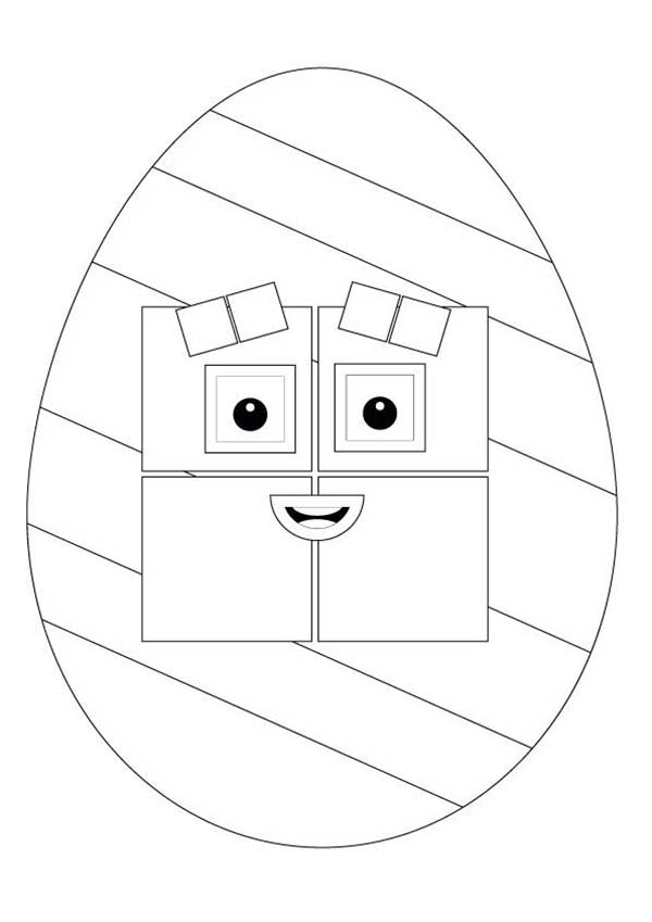 desenhos de Numberblocks 1 para salvar