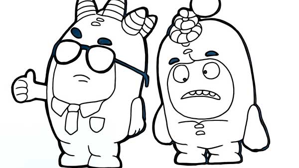 desenhos de Oddbods Oddbods para colorir