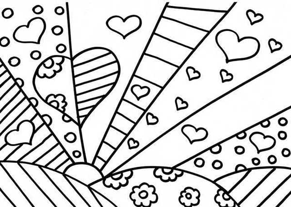 Desenhos do Romero Britto