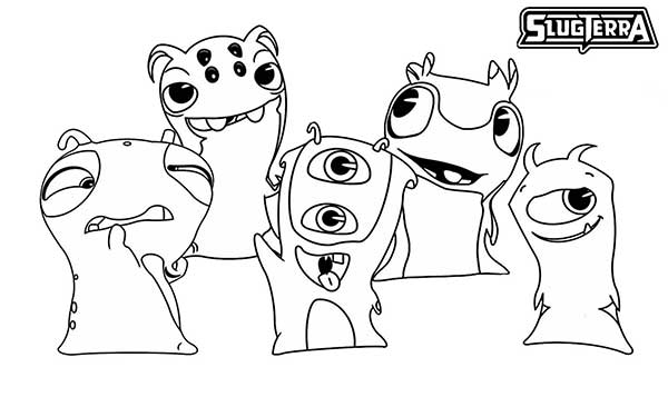 desenhos de Slugterra para pintar Desenhos de Slugterra para pintar