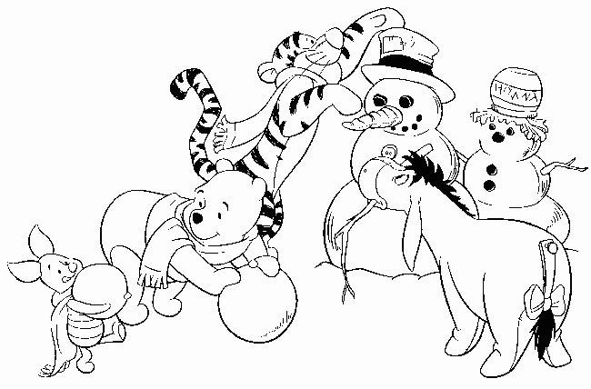 desenhos de inverno para imprimir 2