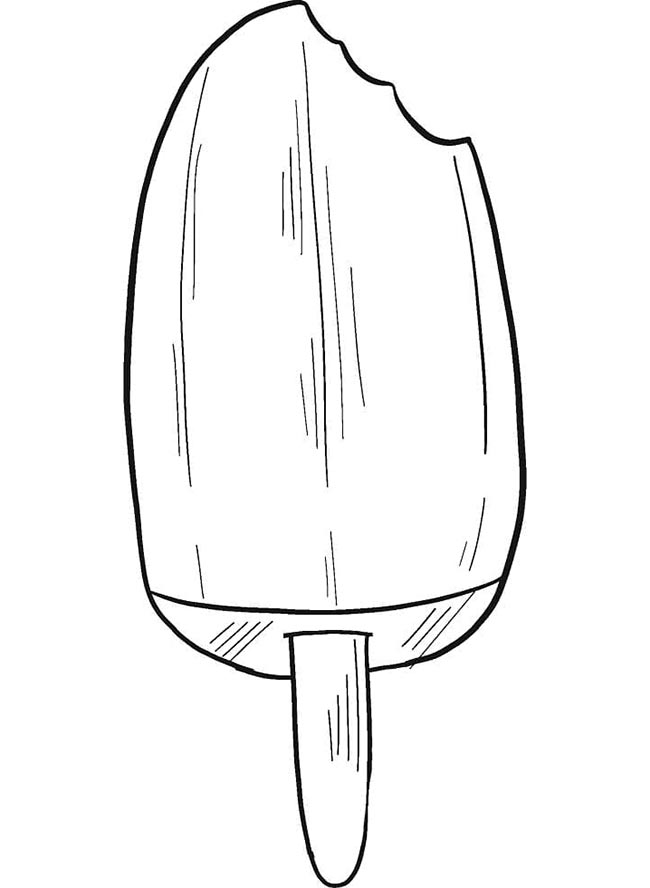 desenhos de picolés para colorir