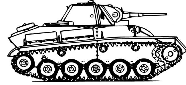27+ Desenhos de Guerra para Imprimir e Colorir/Pintar