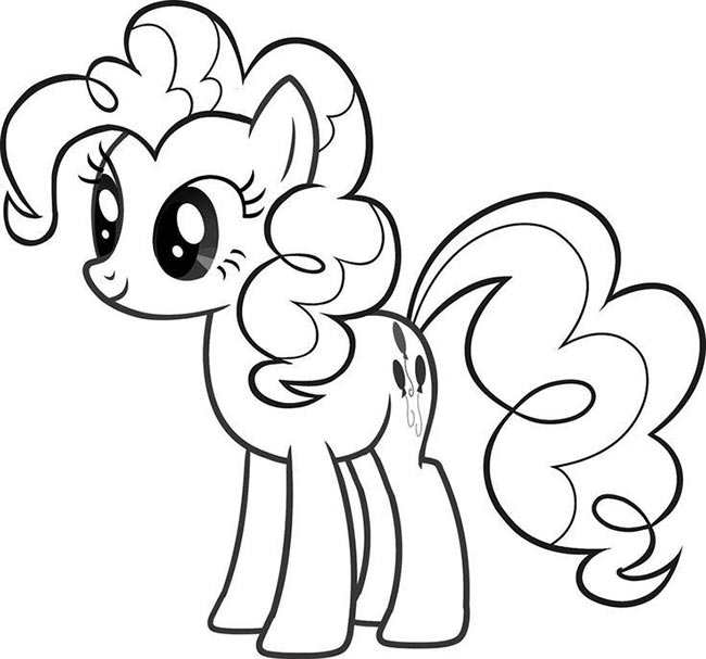 Pinkie Pie para colorir