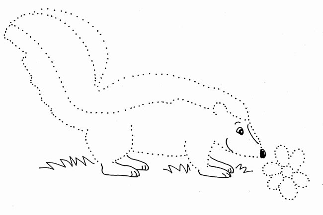 25+ Desenhos de Pontilhismo para Imprimir e Colorir/Pintar