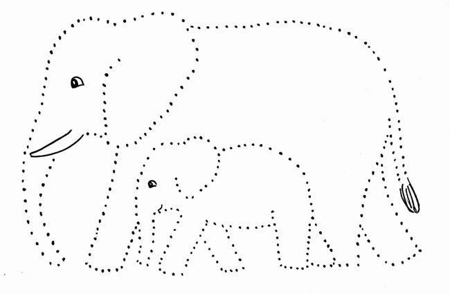 25+ Desenhos de Pontilhismo para Imprimir e Colorir/Pintar