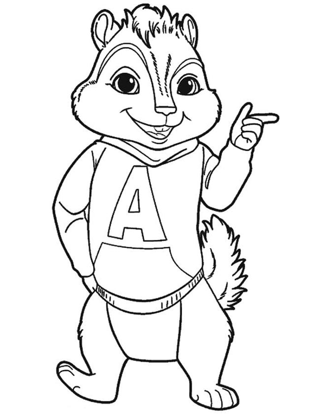 filme Alvin e os Esquilos Desenhos de Alvin e os Esquilos