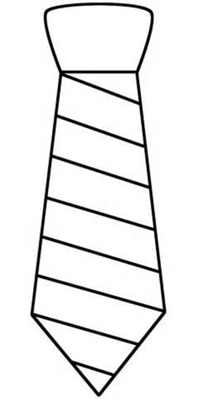 57+ Desenhos de Gravata para Imprimir e Colorir/Pintar