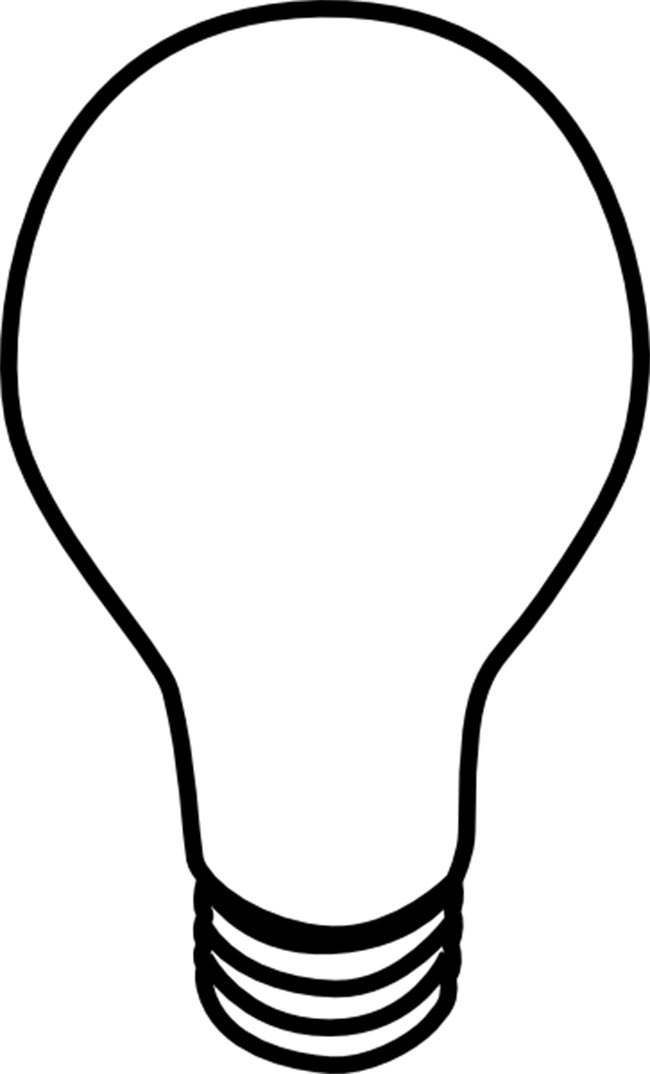 47+ Desenhos de Lâmpada para Imprimir e Colorir/Pintar
