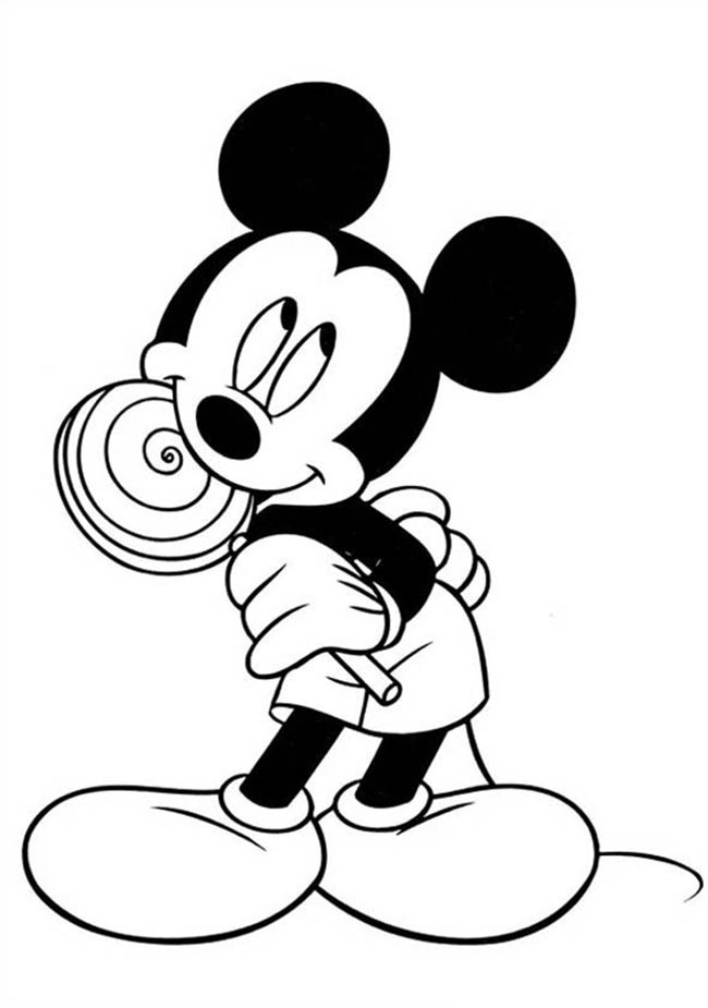 mickey 1 desenho de pirulito para download
