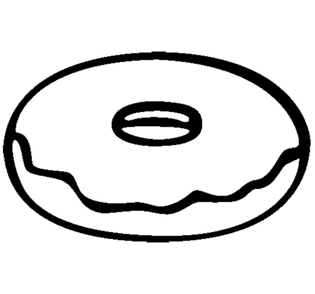 molde gratis 11 desenhos de donuts para pintar