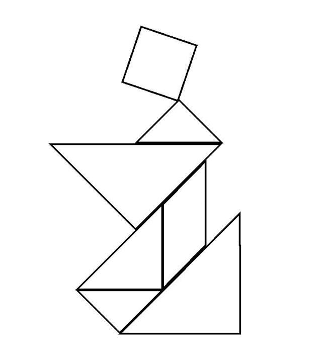 Desenhos de Tangram