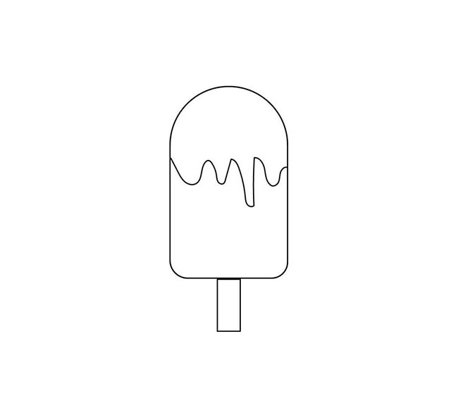 desenhos de picolé para imprimir