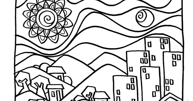 47+ Desenhos de Pinturas para Imprimir e Colorir/Pintar