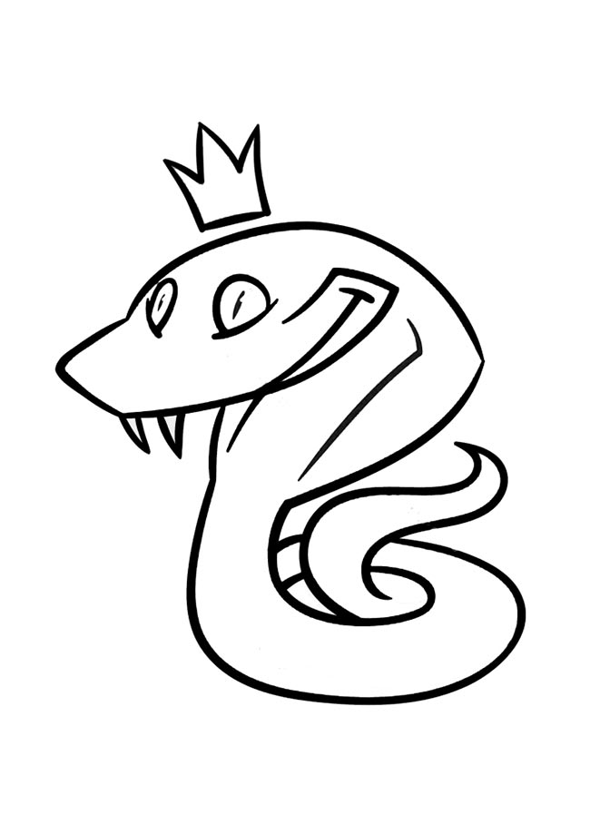serpente com coroa cobra com coroa