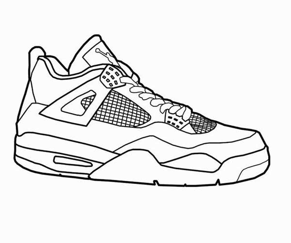 tenis nike para colorir os mais legais