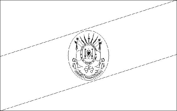 Bandeira do Rio Grande do Sul para imprimir
