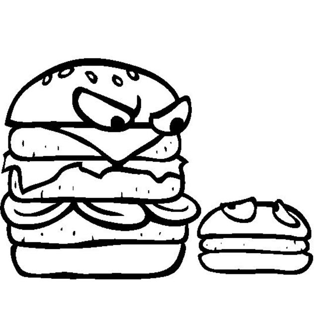 com carinha lanche