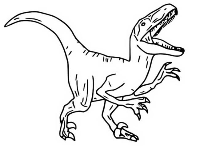 com dentes afiados 3 desenho de dinossauro