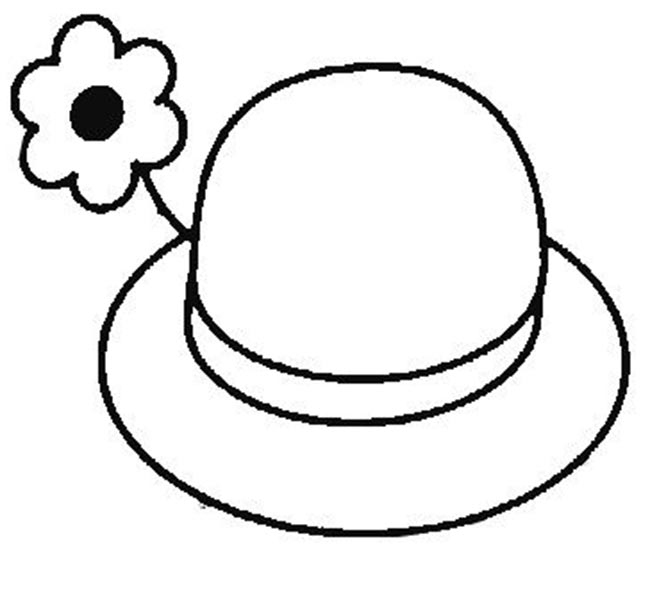 31+ Desenhos de Chapéu para Imprimir e Colorir/Pintar