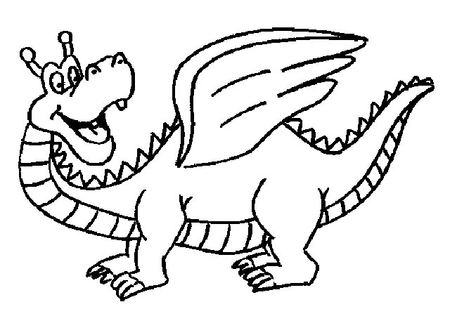 desenho de dragoes 4