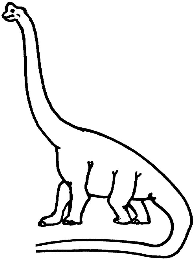 Desenhos de Braquiossauro para imprimir