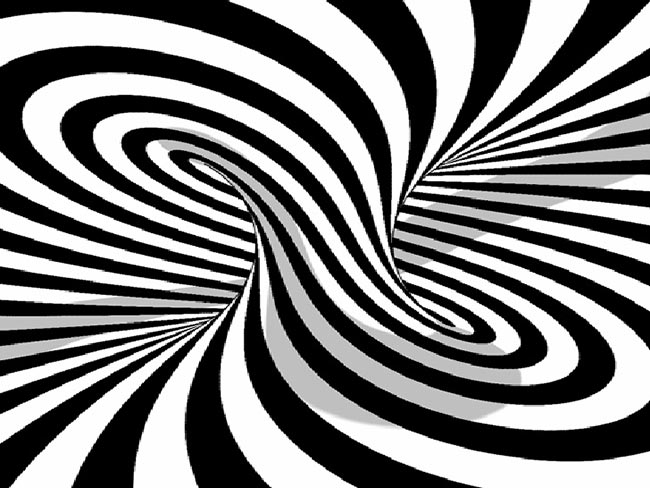 desenhos de ilusao de otica Op Art para pintar
