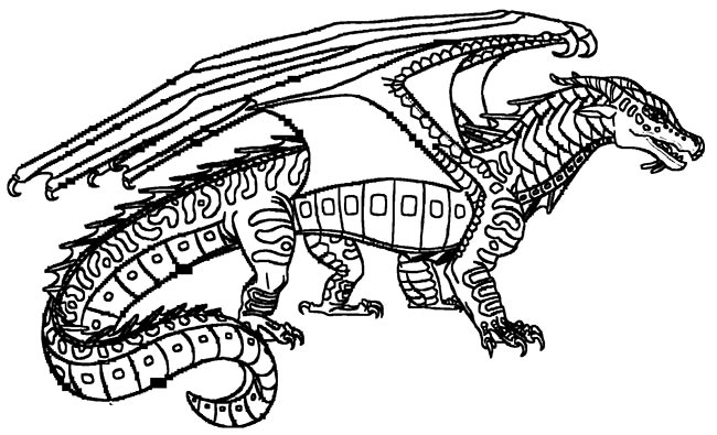 dragoes para colorir 3
