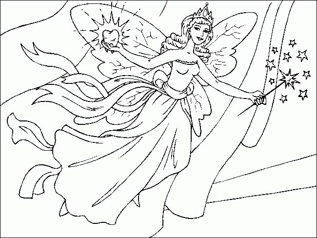fadinha para pintar para salvar