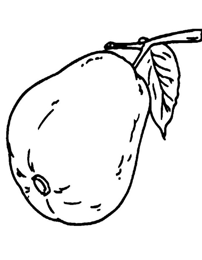 frutos saudaveis desenhos de Goiaba