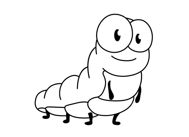 inseto com muitas pernas filhote 3 desenhos de centopeia