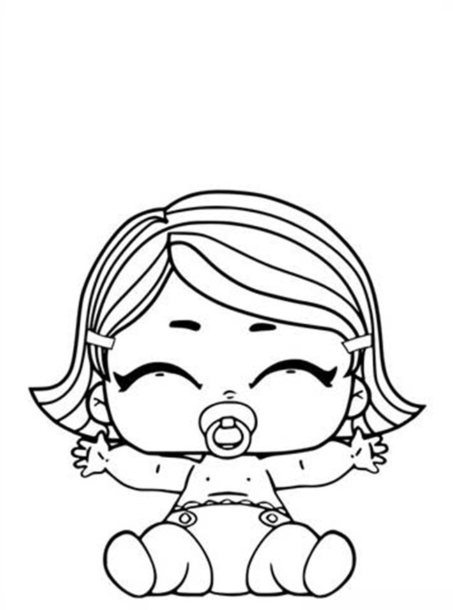 menininha 2 recém nascido para pintar