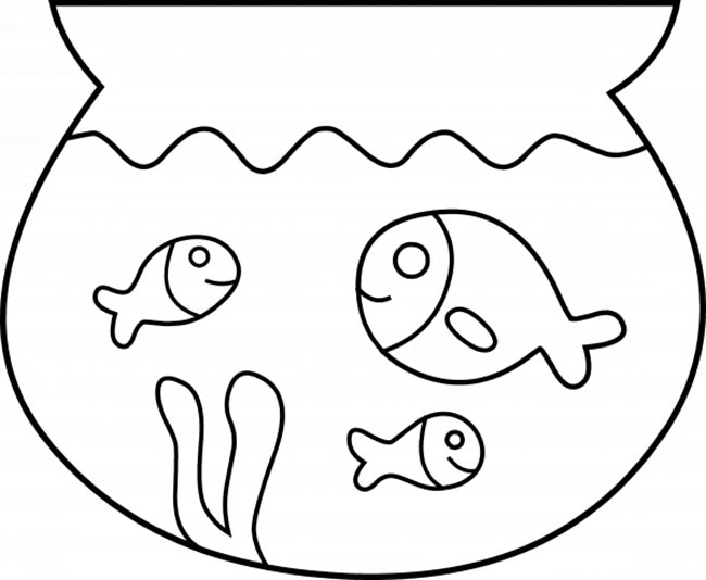 25+ Desenhos de Aquários para Imprimir e Colorir/Pintar
