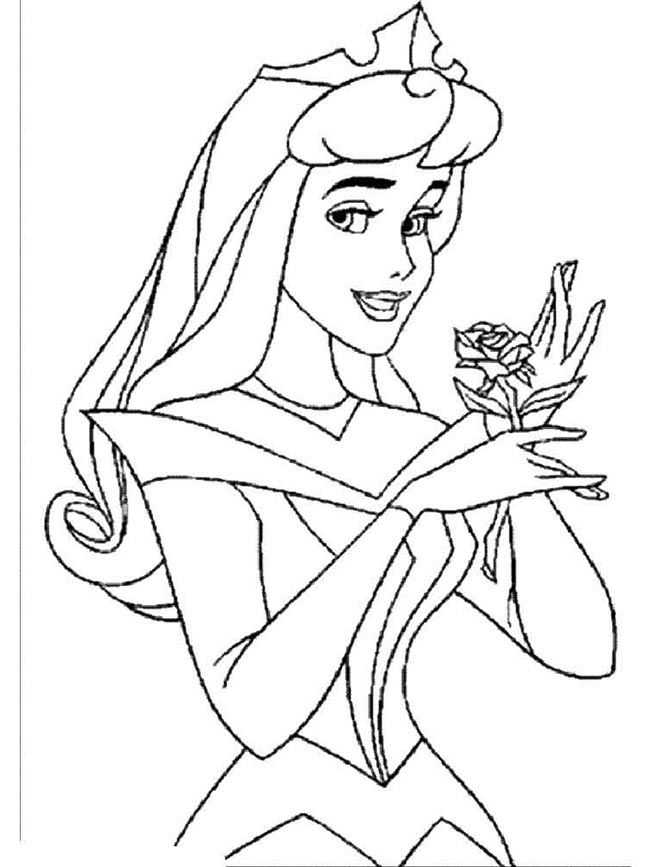molde de rosa gratis 2 Princesa Aurora