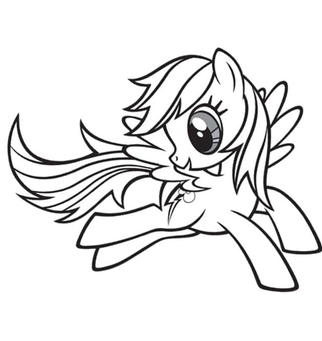 Desenhos de Rainbow Dash