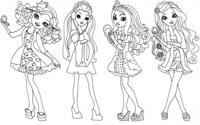 Desenhos de Ever After High 2