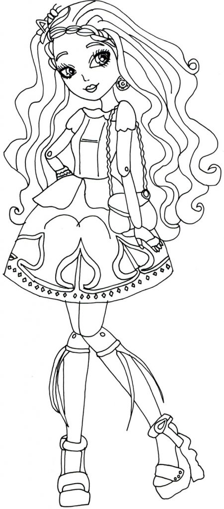 Desenhos de Ever After High para pintar 2