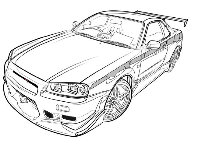 Desenhos de GTR Desenhos de GTR