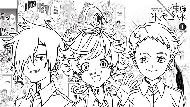 Desenhos de The Promised Neverland 2