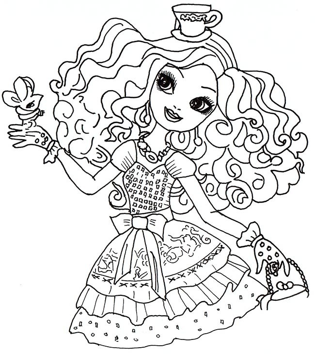 Ever After High para imprimir 4