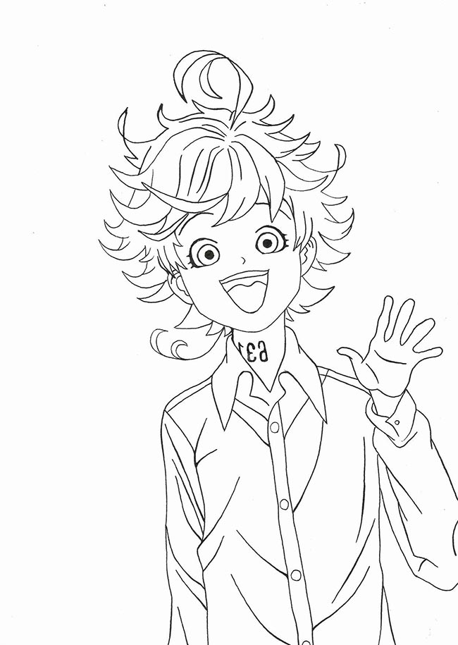 The Promised Neverland para imprimir 2