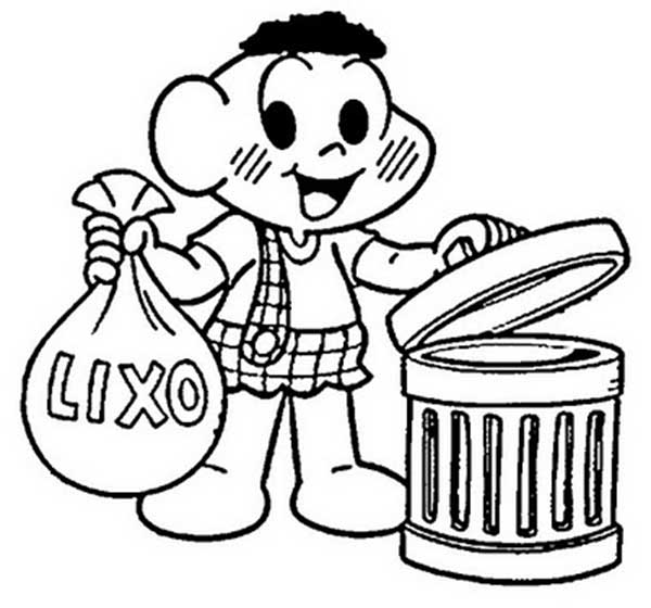cascao jogando lixo 2 cascao jogando lixo 2