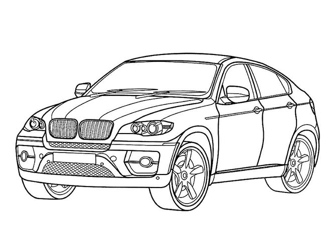 desenhos de BMW 1