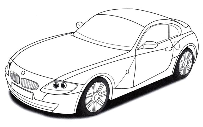 desenhos de BMW 2