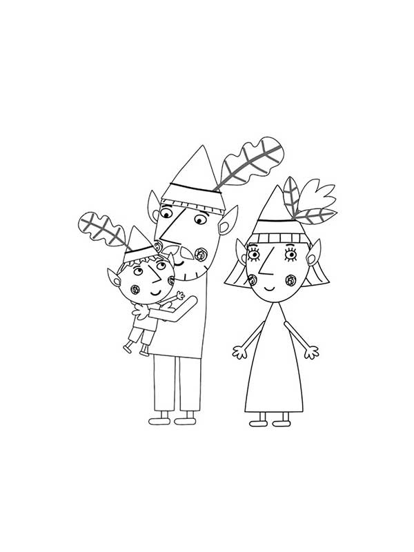 desenhos de Ben e Holly para imprimir 1 desenhos de Ben e Holly para imprimir 1