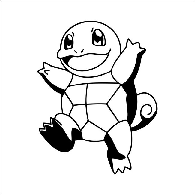 squirtle para colorir 3 squirtle para colorir 3