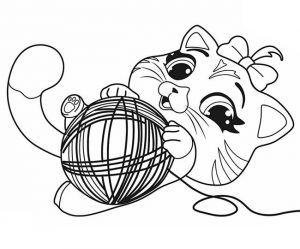 35+ Desenhos dos 44 Gatos para Imprimir e Colorir/Pintar